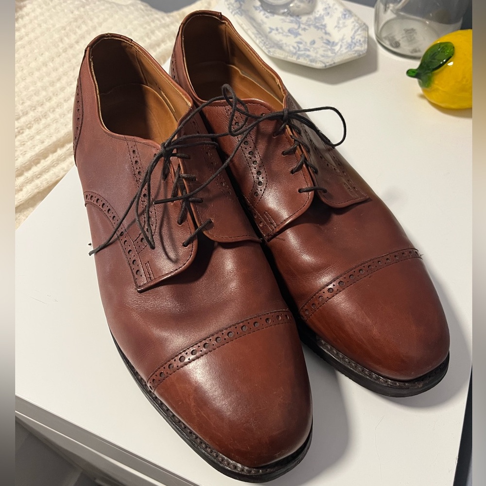 Allen Edmonds Benton cap toe vibram shoe - size 14D